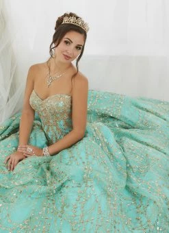 Gold Applique Strapless Quinceanera Dress By House Of Wu 26913 -Dresses Shop gold applique strapless quinceanera dress by house of wu 26913 quinceanera dresses house of wu 0 goldaqua 783996