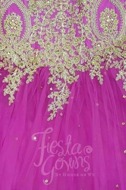 Gold Beaded Strapless Dress By House Of Wu Fiesta Gowns 56286 -Dresses Shop gold beaded strapless dress by house of wu fiesta gowns style 56286 quinceanera dresses house of wu fiesta gowns 0 purplegold 137213
