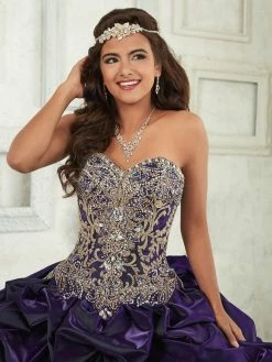 Strapless Pick-Up Quinceanera Dress By House Of Wu 26831 -Dresses Shop house of wu quinceanera dress style 26831 quinceanera dresses house of wu 420246
