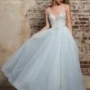 Illusion V-Neck A-Line Bridal Dress By Mary's Bridal M645 -Dresses Shop illusion v neck a line bridal dress by marys bridal m645 wedding dresses lo adoro by marys bridal 0 ice bluemulti 338856