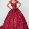 Jeweled Strapless Glitter Ball Gown With Jacket By Elizabeth K GL2804 -Dresses Shop jeweled strapless glitter ball gown with jacket by elizabeth k gl2804 quinceanera dresses elizabeth k xs burgundy 879736