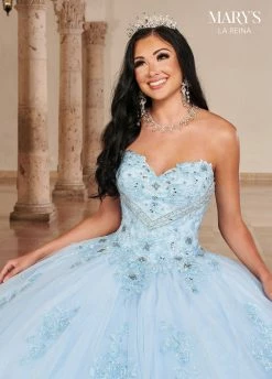 Lace Applique Quinceanera Dress By Mary's Bridal MQ2146 -Dresses Shop lace applique quinceanera dress by marys bridal mq2146 quinceanera dresses marys bridal 923372