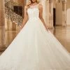 Lace Applique Wedding Ball Gown By Mary's Bridal MB6099