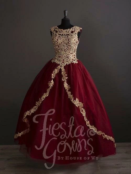 Lace Appliqued Quinceanera Dress By Fiesta Gowns 56336 10 Lace Appliqued Quinceanera Dress By Fiesta Gowns 56336 - Image 8