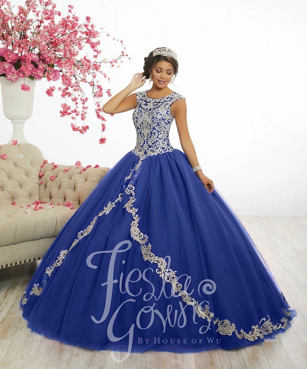 Lace Appliqued Quinceanera Dress By Fiesta Gowns 56336 3 Lace Appliqued Quinceanera Dress By Fiesta Gowns 56336