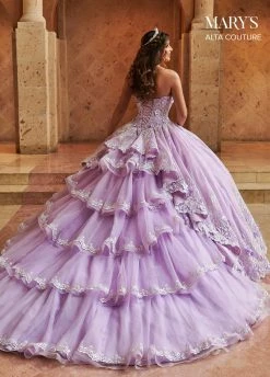 Lace Quinceanera Dress By Alta Couture MQ3062 -Dresses Shop lace quinceanera dress by alta couture mq3062 quinceanera dresses marys bridal 943571