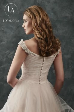 Layered Off Shoulder Wedding Dress By Mary's Bridal M667 11 Layered Off Shoulder Wedding Dress By Mary's Bridal M667 -Dresses Shop layered off shoulder wedding dress by marys bridal m667 wedding dresses lo adoro by marys bridal 975506