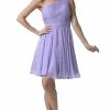 Lilac Short One Shoulder Ruched Dress By Poly USA -Dresses Shop lilac short one shoulder ruched dress by poly usa short cocktail dresses poly usa xs lilac 186380