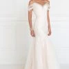 Long Cold Shoulder Ivory Wedding Dress By Elizabeth K -Dresses Shop long cold shoulder ivory wedding dress by elizabeth k long formal dresses elizabeth k xs ivory 779536