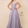 Long Glitter Dress With Beaded Waistband By Nox Anabel T312 -Dresses Shop long glitter dress with beaded waistband by nox anabel t312 long formal dresses nox anabel 4 lilac 190189