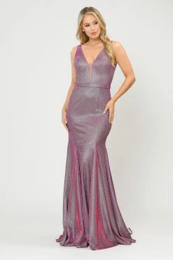 Long Metallic Glitter Mermaid Dress By Poly USA 8704 30 Long Metallic Glitter Mermaid Dress By Poly USA 8704 -Dresses Shop long metallic glitter mermaid dress by poly usa 8704 long formal dresses poly usa 181262