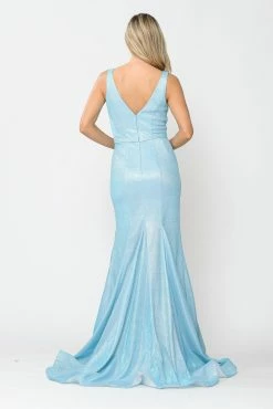 Long Metallic Glitter Mermaid Dress By Poly USA 8704 32 Long Metallic Glitter Mermaid Dress By Poly USA 8704 -Dresses Shop long metallic glitter mermaid dress by poly usa 8704 long formal dresses poly usa 218788