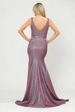Long Metallic Glitter Mermaid Dress By Poly USA 8704 28 Long Metallic Glitter Mermaid Dress By Poly USA 8704 -Dresses Shop long metallic glitter mermaid dress by poly usa 8704 long formal dresses poly usa 494231