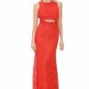 Long Red Lace Dress With Open Bow Back By Lenovia 2 Long Red Lace Dress With Open Bow Back By Lenovia -Dresses Shop long red lace dress with open bow back by lenovia long formal dresses lenovia s red 639384