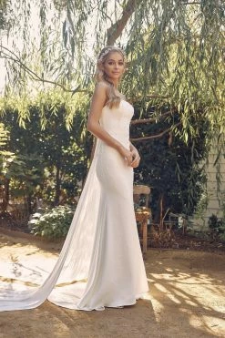 Pearl Beaded Sleeveless Bridal Gown By Nox Anabel QW963 -Dresses Shop pearl beaded sleeveless bridal gown by nox anabel qw963 long formal dresses nox anabel 766698