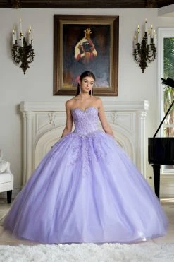 Applique Strapless Cape Ball Gown By Petite Adele PQ1010 -Dresses Shop petiteadele 2713 1000x1500 1