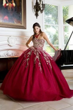 Applique Strapless Cape Ball Gown By Petite Adele PQ1010 -Dresses Shop petiteadele 2927 1000x1500 1