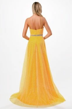 Pleated Goddess Glitter Tulle Gown By Coya P2105 11 Pleated Goddess Glitter Tulle Gown By Coya P2105 -Dresses Shop pleated goddess glitter tulle gown by coya p2105 long formal dresses coya collection 838823