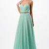 Pleated Goddess Glitter Tulle Gown By Coya P2105 -Dresses Shop pleated goddess glitter tulle gown by coya p2105 long formal dresses coya collection xs aqua 796061