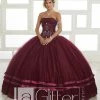 Strapless Glitter Dress By House Of Wu LA Glitter 24026 -Dresses Shop pleated strapless glitter dress by house of wu la glitter 24026 quinceanera dresses la glitter by house of wu 0 burgundy 426967