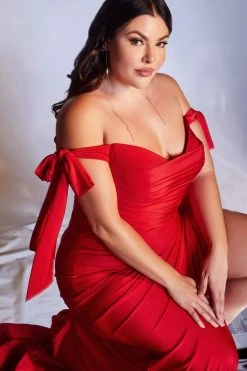 Plus Size Off Shoulder Gown By Cinderella Divine CD943C 36 Plus Size Off Shoulder Gown By Cinderella Divine CD943C -Dresses Shop plus size off shoulder gown by cinderella divine cd943c long formal dresses cinderella divine 234098