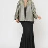 Plus Size Two Tone Metallic Formal Jacket By Poly USA JK1908 -Dresses Shop plus size two tone metallic formal jacket by poly usa jk1908 long formal dresses poly usa plus size xl silvergold 466609