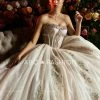 Puff Sleeve Corset Quinceanera Dress By Ragazza EV05-605 -Dresses Shop puff sleeve corset quinceanera dress by ragazza ev05 605 quinceanera dresses ragazza fashion 3 ivoryapricot 610382