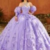 Puff Sleeves Quinceanera Dress By Mary's Bridal MQ1103