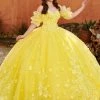 Puff Sleeves Quinceanera Dress By Mary's Bridal MQ2159 -Dresses Shop puff sleeves quinceanera dress by marys bridal mq2159 quinceanera dresses marys bridal 0 yellow 116096