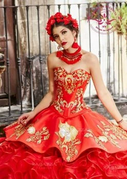 Ruffled Charro Quince Dress By Ragazza M13-113 -Dresses Shop ruffled charro quinceanera dress by ragazza fashion m13 113 quinceanera dresses ragazza fashion 516168