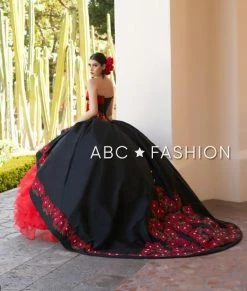 Ruffled Charro Quince Dress By Ragazza Fashion M25-125 -Dresses Shop ruffled charro quinceanera dress by ragazza fashion m25 125 quinceanera dresses ragazza fashion 156650