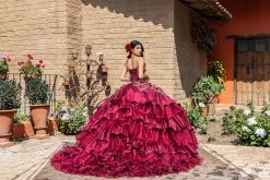 Ruffled Charro Quinceanera Dress By Ragazza M39-139 -Dresses Shop ruffled charro quinceanera dress by ragazza m39 139 quinceanera dresses ragazza fashion 818055