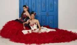 Ruffled Floral Charro Dress By House Of Wu LA Glitter 24037 -Dresses Shop ruffled floral charro dress by house of wu la glitter 24037 quinceanera dresses la glitter by house of wu 244988
