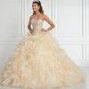 Ruffled Strapless Quinceanera Dress By House Of Wu 26833 2 Ruffled Strapless Quinceanera Dress By House Of Wu 26833 -Dresses Shop ruffled strapless quinceanera dress by house of wu 26833 quinceanera dresses house of wu 0 champagne 833926