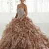 Ruffled Strapless Quinceanera Dress By House Of Wu 26924 -Dresses Shop ruffled strapless quinceanera dress by house of wu 26924 quinceanera dresses house of wu 0 smoke 373421
