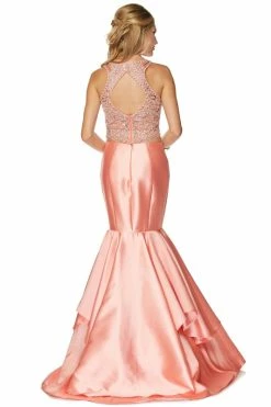 Ruffled Two Piece Mermaid Dress By Juliet 631 -Dresses Shop ruffled two piece mermaid dress by juliet 631 long formal dresses juliet 581150