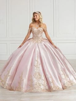 Satin Sweetheart Quinceanera Dress By House Of Wu 26977