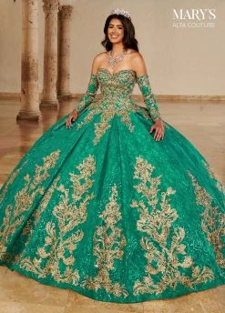 Sequin Lace Quinceanera Dress By Alta Couture MQ3077 -Dresses Shop sequin lace quinceanera dress by alta couture mq3077 quinceanera dresses marys bridal 0 jadegold 807961