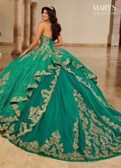 Sequin Lace Quinceanera Dress By Alta Couture MQ3077 -Dresses Shop sequin lace quinceanera dress by alta couture mq3077 quinceanera dresses marys bridal 250420