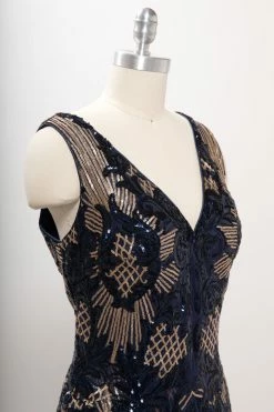 Sequin Print Sleeveless Mermaid Dress By Coya M2803Y -Dresses Shop sequin print sleeveless mermaid dress by coya m2803y long formal dresses coya collection 209459