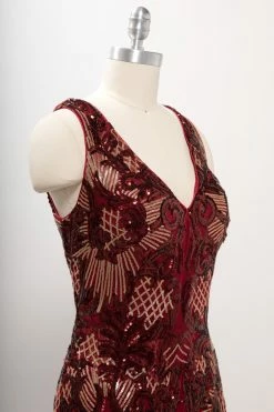 Sequin Print Sleeveless Mermaid Dress By Coya M2803Y -Dresses Shop sequin print sleeveless mermaid dress by coya m2803y long formal dresses coya collection 522943