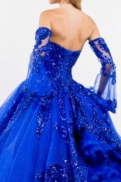 Sequin Print Strapless Ball Gown By Elizabeth K GL1914 30 Sequin Print Strapless Ball Gown By Elizabeth K GL1914 -Dresses Shop sequin print strapless ball gown by elizabeth k gl1914 quinceanera dresses elizabeth k 128913