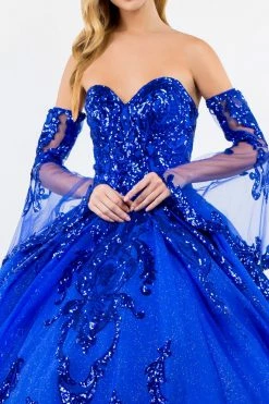 Sequin Print Strapless Ball Gown By Elizabeth K GL1914 29 Sequin Print Strapless Ball Gown By Elizabeth K GL1914 -Dresses Shop sequin print strapless ball gown by elizabeth k gl1914 quinceanera dresses elizabeth k 335149