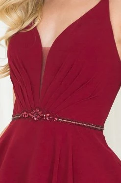 Short Chiffon V-Neck Dress By Amelia Couture SU027S -Dresses Shop short chiffon v neck dress by amelia couture su027s short cocktail dresses amelia couture 451517