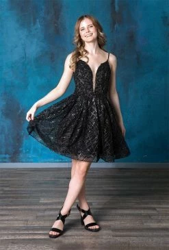 Short Deep Sweetheart Glitter Dress By Calla Collection -Dresses Shop short deep sweetheart glitter dress by calla collection short cocktail dresses calla collection 285563