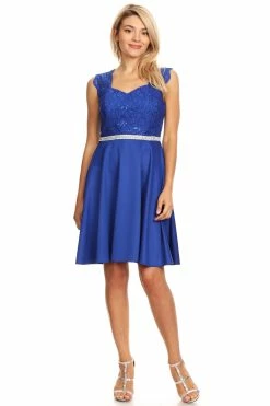 Short Sweetheart Dress With Sequin Lace Bodice By Celavie 6376 -Dresses Shop short sweetheart dress with sequin lace bodice by celavie 6376 short cocktail dresses celavie 389814