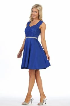 Short Sweetheart Dress With Sequin Lace Bodice By Celavie 6376 -Dresses Shop short sweetheart dress with sequin lace bodice by celavie 6376 short cocktail dresses celavie 839093