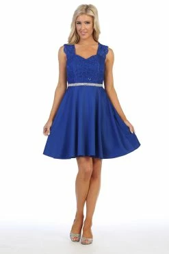 Short Sweetheart Dress With Sequin Lace Bodice By Celavie 6376 -Dresses Shop short sweetheart dress with sequin lace bodice by celavie 6376 short cocktail dresses celavie s royal blue 504768