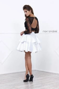 Short Two Piece Dress With Lace Top By Nox Anabel 6290 13 Short Two Piece Dress With Lace Top By Nox Anabel 6290 -Dresses Shop short two piece dress with lace top by nox anabel 6290 short cocktail dresses nox anabel 608917