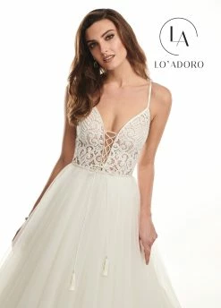Sleeveless Organza A-Line Wedding Dress By Mary's Bridal M720 10 Sleeveless Organza A-Line Wedding Dress By Mary's Bridal M720 -Dresses Shop sleeveless organza a line wedding dress by marys bridal m720 wedding dresses lo adoro by marys bridal 557455